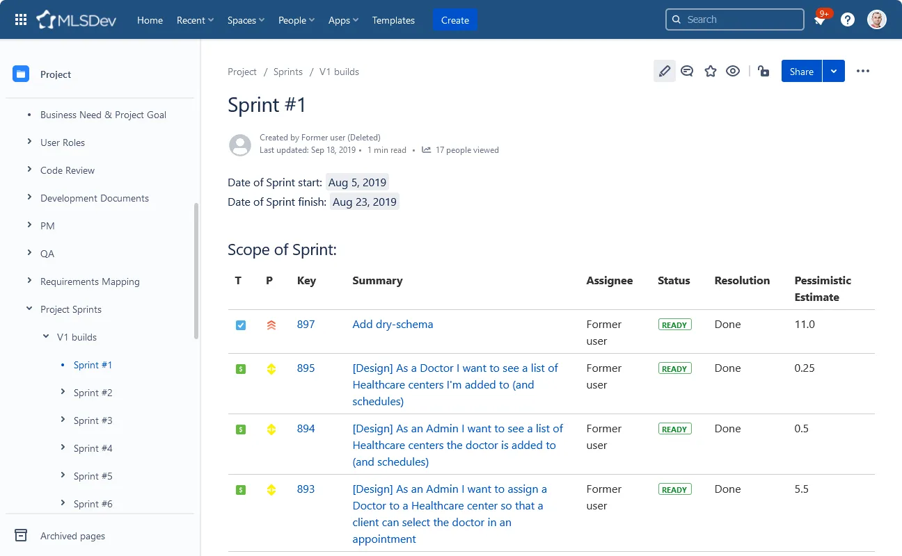 Project Sprint 1 (screenshot)